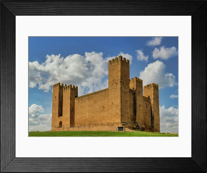 Framed Print : Sadaba Castle, Sadaba, Aragon, Spain Framed Print : Sadaba Castle, Sadaba, Aragon, Spain