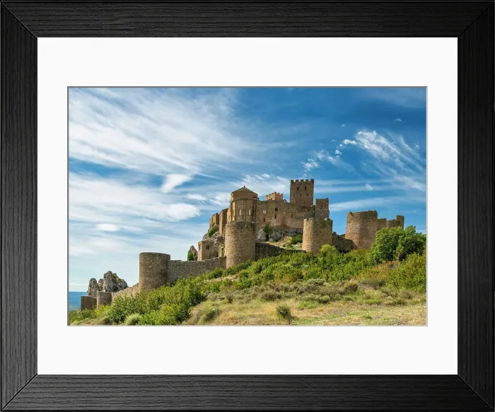 Framed Print : Loarre Castle, Loarre, Huesca province, Aragon, Spain