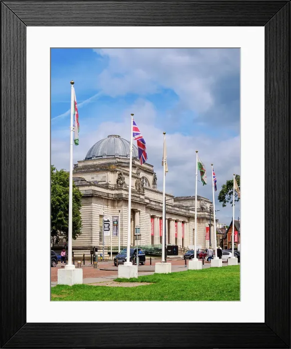 Framed Print : National Museum, Cardiff, Wales, United Kingdom Framed Print : National Museum, Cardiff, Wales, United Kingdom