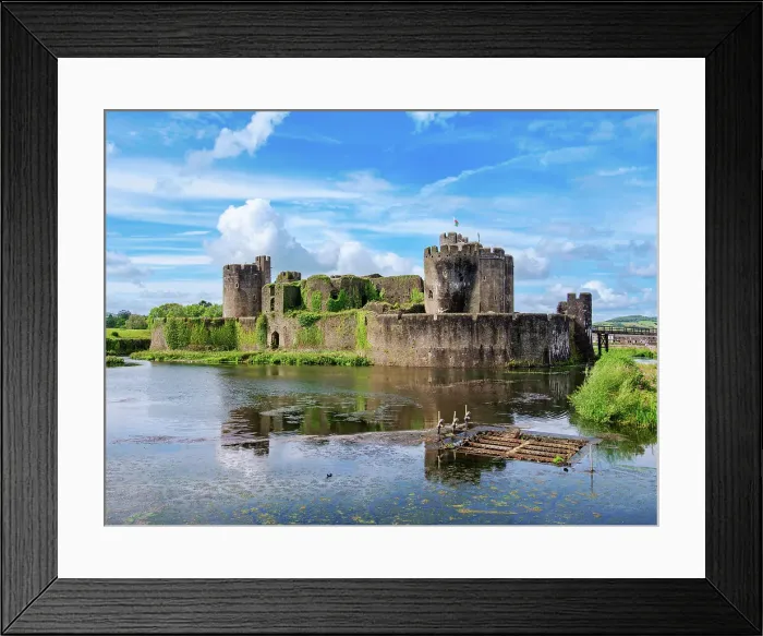 Framed Print : Caerphilly Castle, Caerphilly, Wales, United Kingdom Framed Print : Caerphilly Castle, Caerphilly, Wales, United Kingdom