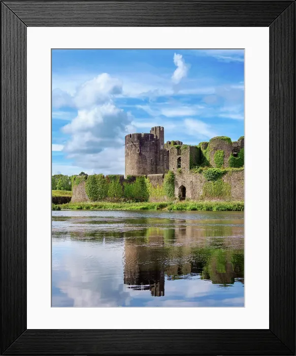Framed Print : Caerphilly Castle, Caerphilly, Wales, United Kingdom Framed Print : Caerphilly Castle, Caerphilly, Wales, United Kingdom
