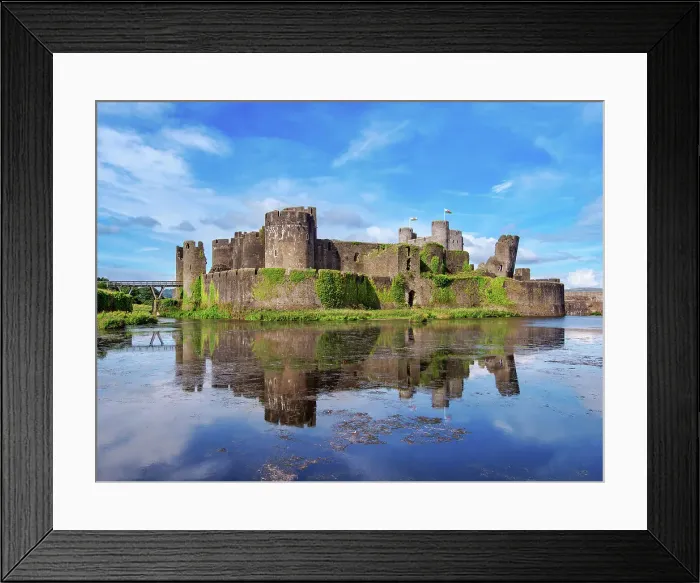 Framed Print : Caerphilly Castle, Caerphilly, Wales, United Kingdom Framed Print : Caerphilly Castle, Caerphilly, Wales, United Kingdom