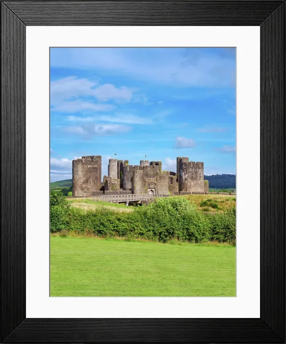 Framed Print : Caerphilly Castle, Caerphilly, Wales, United Kingdom Framed Print : Caerphilly Castle, Caerphilly, Wales, United Kingdom
