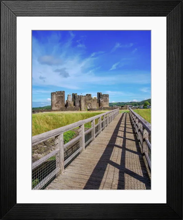 Framed Print : Caerphilly Castle, Caerphilly, Wales, United Kingdom Framed Print : Caerphilly Castle, Caerphilly, Wales, United Kingdom