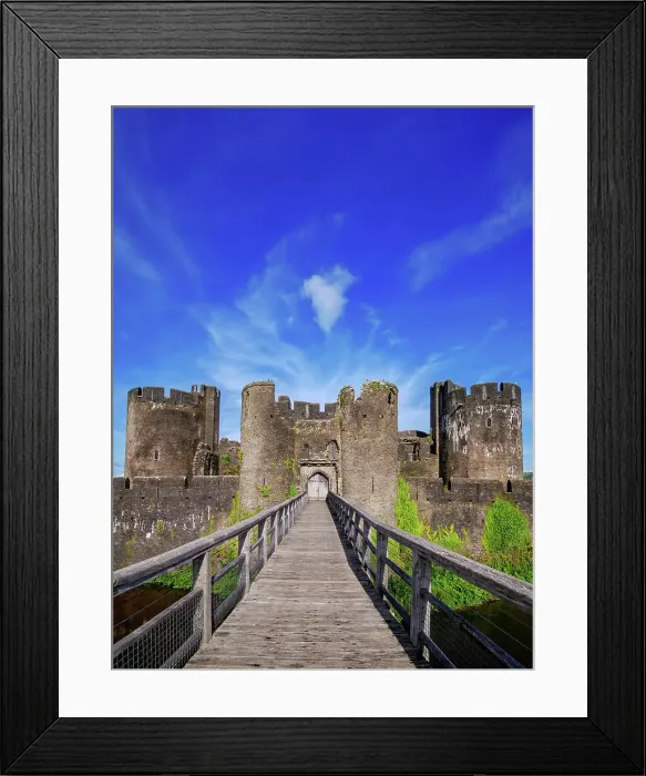 Framed Print : Caerphilly Castle, Caerphilly, Wales, United Kingdom Framed Print : Caerphilly Castle, Caerphilly, Wales, United Kingdom