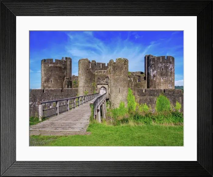 Framed Print : Caerphilly Castle, Caerphilly, Wales, United Kingdom Framed Print : Caerphilly Castle, Caerphilly, Wales, United Kingdom
