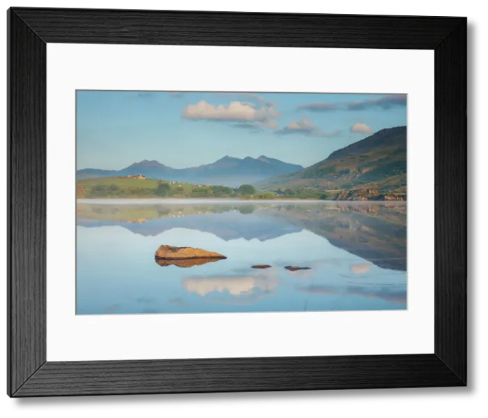Framed Print : Snowdon reflections, Llyn Llydaw, Snowdonia National Park, Wales, UK Framed Print : Snowdon reflections, Llyn Llydaw, Snowdonia National Park, Wales, UK