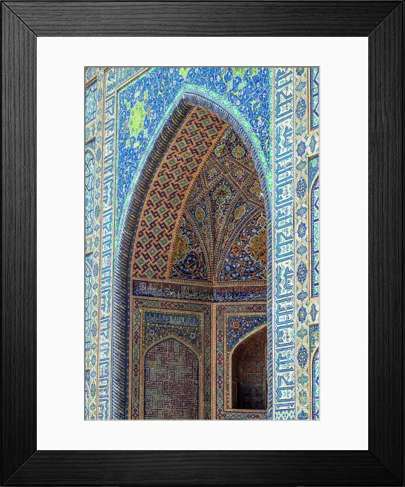 Framed Print : Tilya-Kori Madrasa, Registan, Samarkand, Uzbekistan Framed Print : Tilya-Kori Madrasa, Registan, Samarkand, Uzbekistan