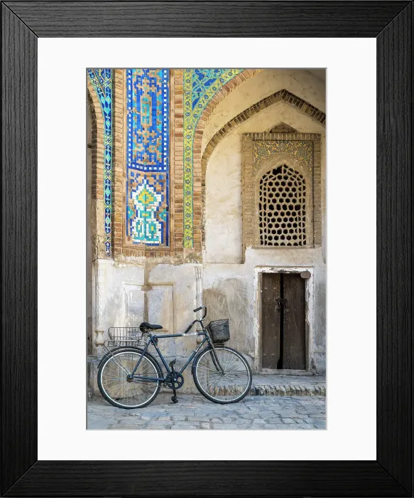 Framed Print : Ulugbek Madrasah, Bukhara, Uzbekistan Framed Print : Ulugbek Madrasah, Bukhara, Uzbekistan