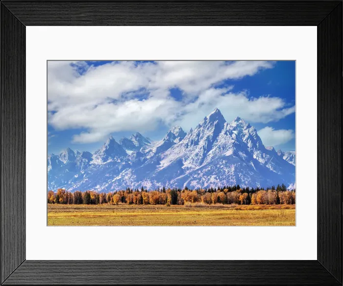 Framed Print : Scenic Mountains inside the Park Grand Teton National Park Wyoming, USA Framed Print : Scenic Mountains inside the Park Grand Teton National Park Wyoming, USA