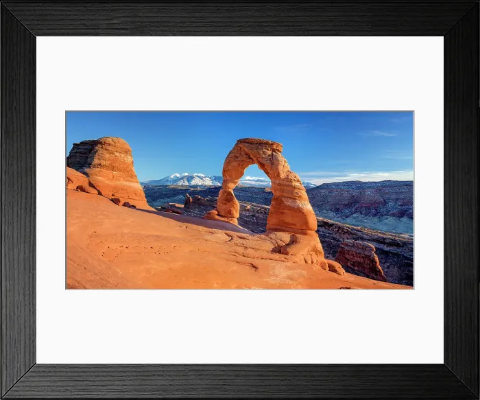 Framed Print : Delicate Arch at Sunset, Arches National Park, Utah, USA Framed Print : Delicate Arch at Sunset, Arches National Park, Utah, USA