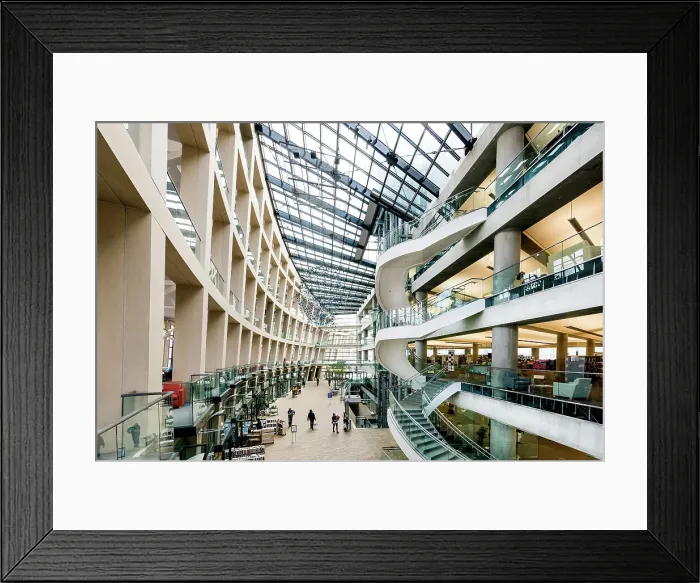Framed Print : Salt Lake Public Library, Salt Lake City, Utah, USA Framed Print : Salt Lake Public Library, Salt Lake City, Utah, USA