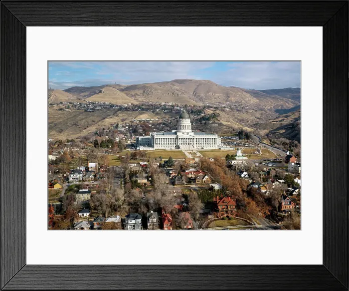 Framed Print : Utah State Capitol, Salt Lake City, Utah, USA Framed Print : Utah State Capitol, Salt Lake City, Utah, USA