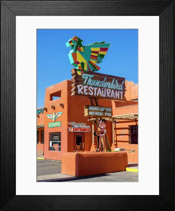 Framed Print : Thunderbird Restaurant Mount Carmel, Utah, USA Framed Print : Thunderbird Restaurant Mount Carmel, Utah, USA