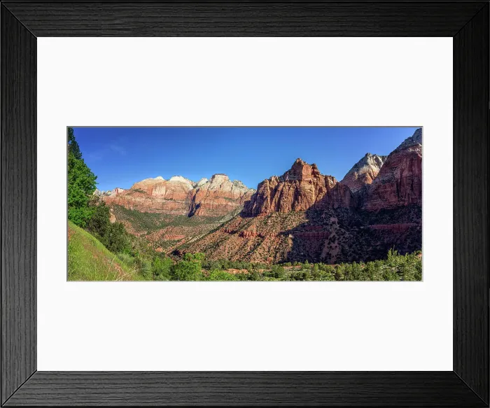 Framed Print : Rock Formation as seen from Carmel Highway, Zion National Park, Utah, USA Framed Print : Rock Formation as seen from Carmel Highway, Zion National Park, Utah, USA