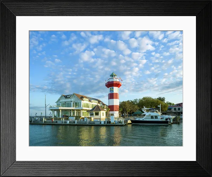 Framed Print : Lighthouse, Harbour Town, Sea Pines Hilton Head Island, South Carolina, USA Framed Print : Lighthouse, Harbour Town, Sea Pines Hilton Head Island, South Carolina, USA