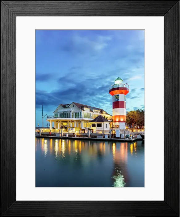 Framed Print : Lighthouse, Harbour Town, Sea Pines Hilton Head Island, South Carolina, USA Framed Print : Lighthouse, Harbour Town, Sea Pines Hilton Head Island, South Carolina, USA