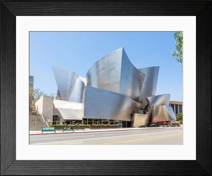 Framed Print : Walt Disney Concert Hall, Downtown, Los Angeles, California, United States Framed Print : Walt Disney Concert Hall, Downtown, Los Angeles, California, United States