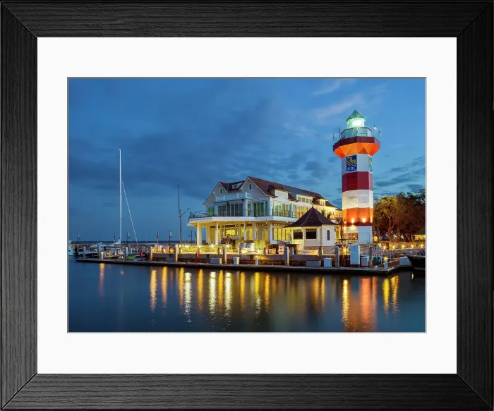 Framed Print : Lighthouse, Harbour Town, Sea Pines Hilton Head Island, South Carolina, USA Framed Print : Lighthouse, Harbour Town, Sea Pines Hilton Head Island, South Carolina, USA