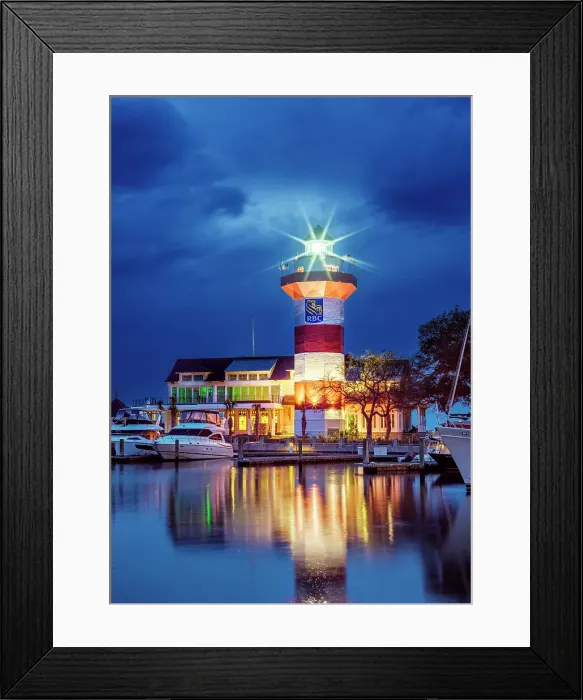 Framed Print : Lighthouse, Harbour Town, Sea Pines Hilton Head Island, South Carolina, USA Framed Print : Lighthouse, Harbour Town, Sea Pines Hilton Head Island, South Carolina, USA