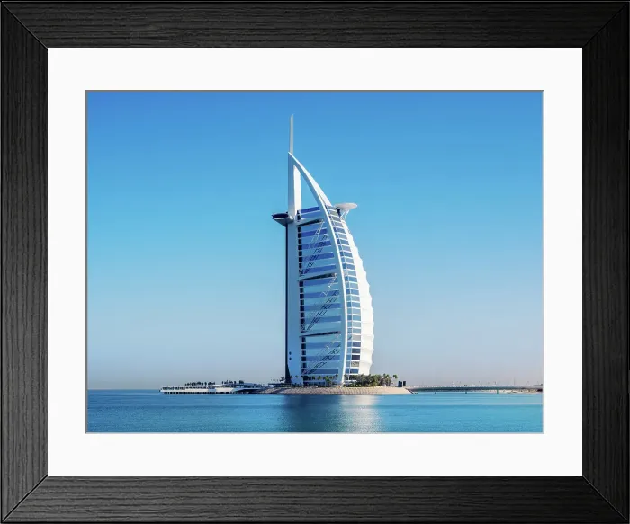 Framed Print : Burj Al Arab, Jumeirah Beach Dubai, United Arab Emirates Framed Print : Burj Al Arab, Jumeirah Beach Dubai, United Arab Emirates