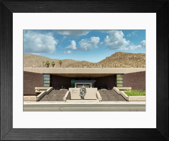 Framed Print : Palm Springs Art Museum, Palm Springs, California, USA Framed Print : Palm Springs Art Museum, Palm Springs, California, USA