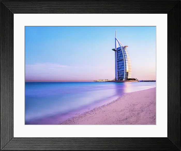 Framed Print : Burj Al Arab, Jumeirah Beach Dubai, United Arab Emirates Framed Print : Burj Al Arab, Jumeirah Beach Dubai, United Arab Emirates