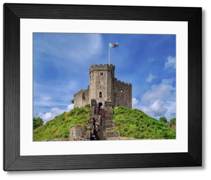 Framed Print : The Norman Keep, Cardiff Castle, Cardiff, Wales, United Kingdom Framed Print : The Norman Keep, Cardiff Castle, Cardiff, Wales, United Kingdom