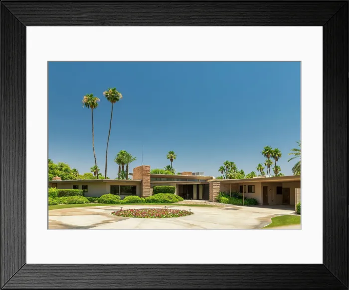 Framed Print : Frank Sinatra House, Palm Springs, California, USA Framed Print : Frank Sinatra House, Palm Springs, California, USA