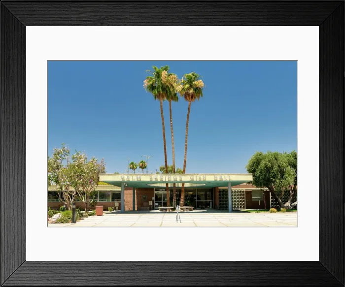 Framed Print : Palm Springs City Hall, Palm Springs, California, USA Framed Print : Palm Springs City Hall, Palm Springs, California, USA