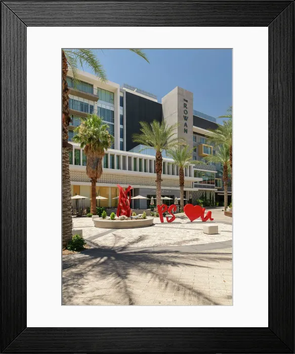 Framed Print : I love Palm Springs Sign, Kimpton Rowan Palm Springs Hotel, Palm Springs, California, USA Framed Print : I love Palm Springs Sign, Kimpton Rowan Palm Springs Hotel, Palm Springs, California, USA