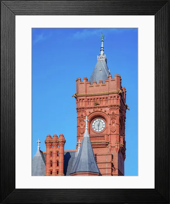 Framed Print : Pierhead Building, Cardiff, Wales, United Kingdom Framed Print : Pierhead Building, Cardiff, Wales, United Kingdom