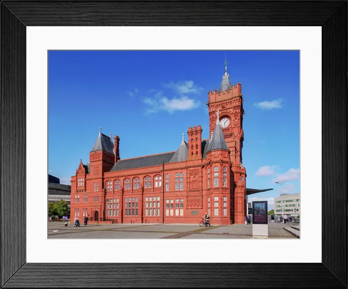 Framed Print : Pierhead Building, Cardiff, Wales, United Kingdom Framed Print : Pierhead Building, Cardiff, Wales, United Kingdom