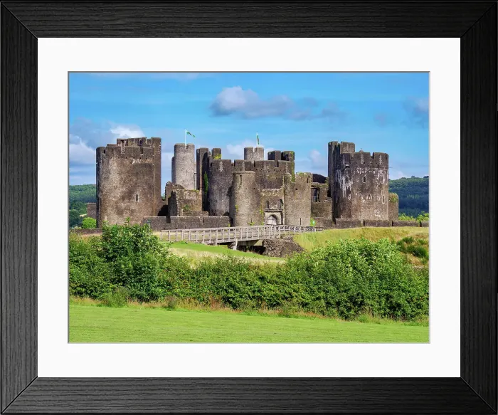 Framed Print : Caerphilly Castle, Caerphilly, Wales, United Kingdom Framed Print : Caerphilly Castle, Caerphilly, Wales, United Kingdom