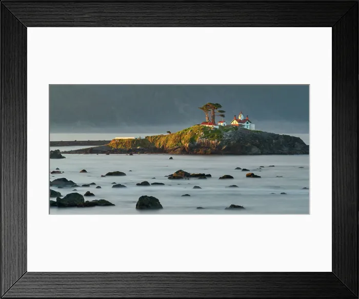 Framed Print : Battery Point Lighthouse, Crescent City, California, USA Framed Print : Battery Point Lighthouse, Crescent City, California, USA