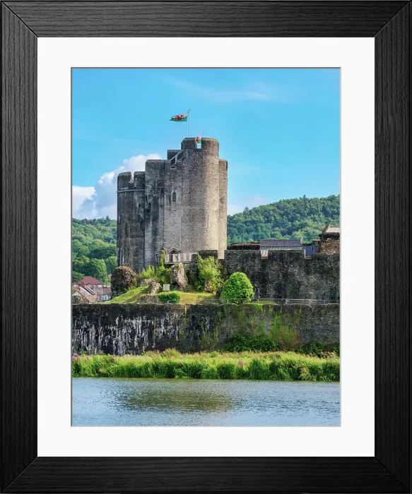 Framed Print : Caerphilly Castle, Caerphilly, Wales, United Kingdom Framed Print : Caerphilly Castle, Caerphilly, Wales, United Kingdom