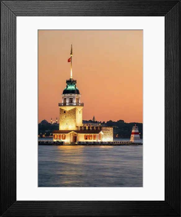 Framed Print : Kiz Kulesi (Maiden's Tower), Istanbul, Turkey Framed Print : Kiz Kulesi (Maiden's Tower), Istanbul, Turkey