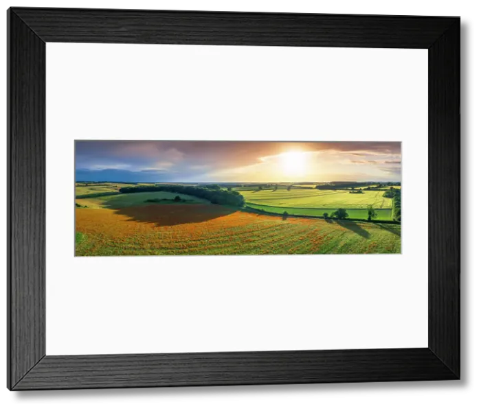 Framed Print : UK, England, Norfolk, Great Massingham, Poppy Field Framed Print : UK, England, Norfolk, Great Massingham, Poppy Field