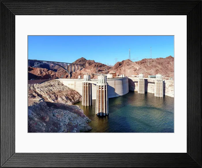 Framed Print : Scenic Hoover Dam Las Vegas, Nevada, USA Framed Print : Scenic Hoover Dam Las Vegas, Nevada, USA
