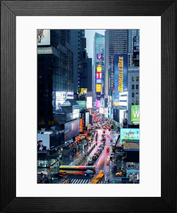 Framed Print : Times Square, Manhattan, New York City, New York, USA