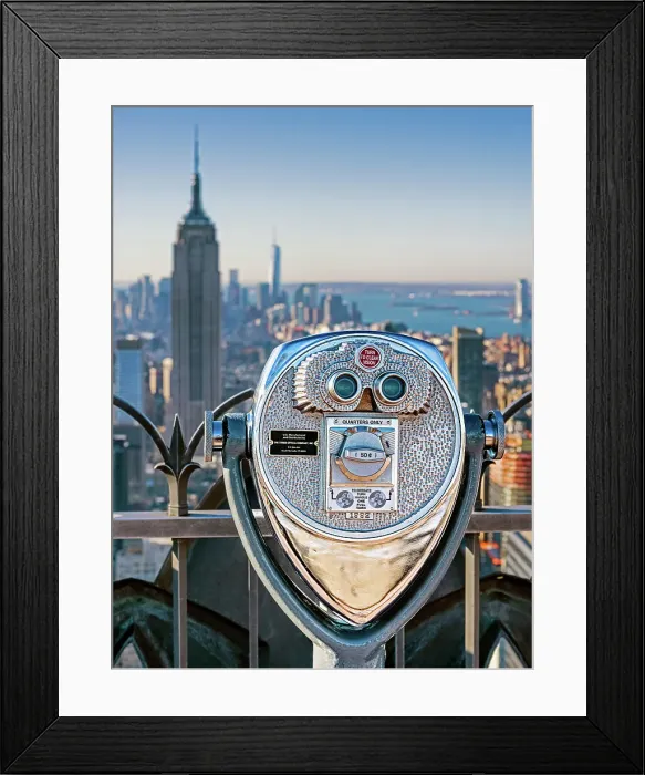 Framed Print : Empire State Building, City Skyline, Manhattan New York City, New York, USA Framed Print : Empire State Building, City Skyline, Manhattan New York City, New York, USA