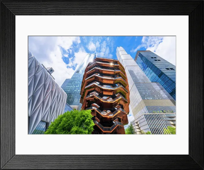 Framed Print : The Vessel, Hudson Yards, Manhattan, Chelsea, New York City, USA Framed Print : The Vessel, Hudson Yards, Manhattan, Chelsea, New York City, USA