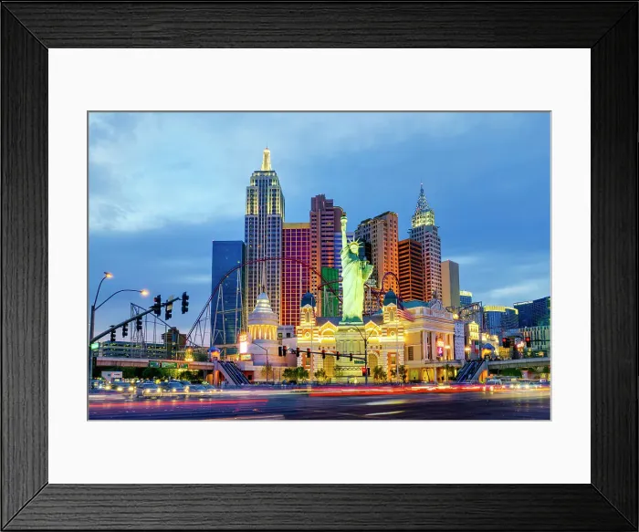 Framed Print : New York New York Hotel Las Vegas, Nevada, USA Framed Print : New York New York Hotel Las Vegas, Nevada, USA