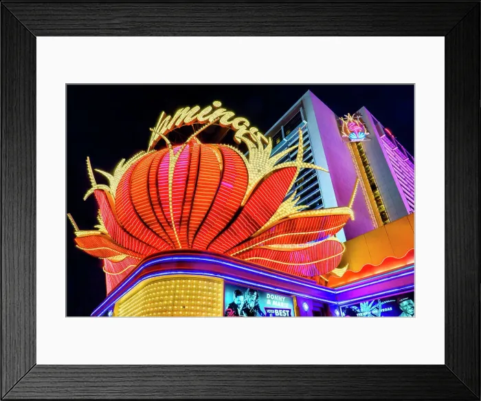 Framed Print : Flamingo Hotel, Las Vegas, Nevada, USA