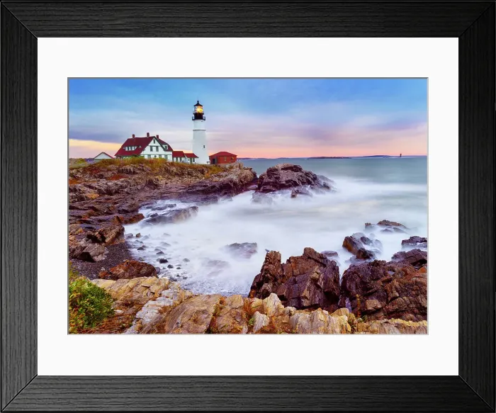 Framed Print : Portland Head Lighthouse, Portland, Maine, New England, USA Framed Print : Portland Head Lighthouse, Portland, Maine, New England, USA