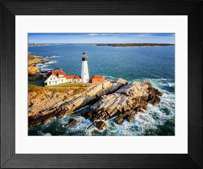 Framed Print : Portland Head Lighthouse, Portland, Maine, New England, USA Framed Print : Portland Head Lighthouse, Portland, Maine, New England, USA