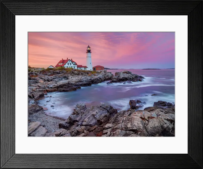 Framed Print : Portland Head Lighthouse, Portland, Maine, New England, USA Framed Print : Portland Head Lighthouse, Portland, Maine, New England, USA