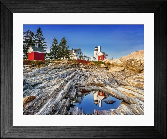 Framed Print : Pemaquid Lighthouse, Bristol, Maine, New England, USA Framed Print : Pemaquid Lighthouse, Bristol, Maine, New England, USA