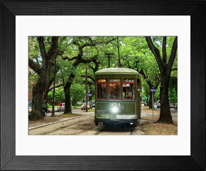 Framed Print : Garden District, New Orleans, Louisiana, USA Framed Print : Garden District, New Orleans, Louisiana, USA