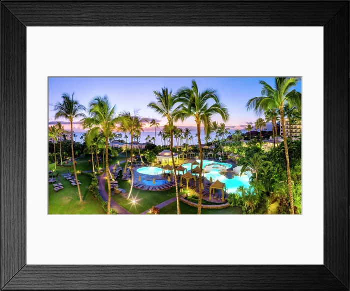Framed Print : Fairmont Hotel Kea Lani, Wailea, Maui, Hawaii, USA Framed Print : Fairmont Hotel Kea Lani, Wailea, Maui, Hawaii, USA